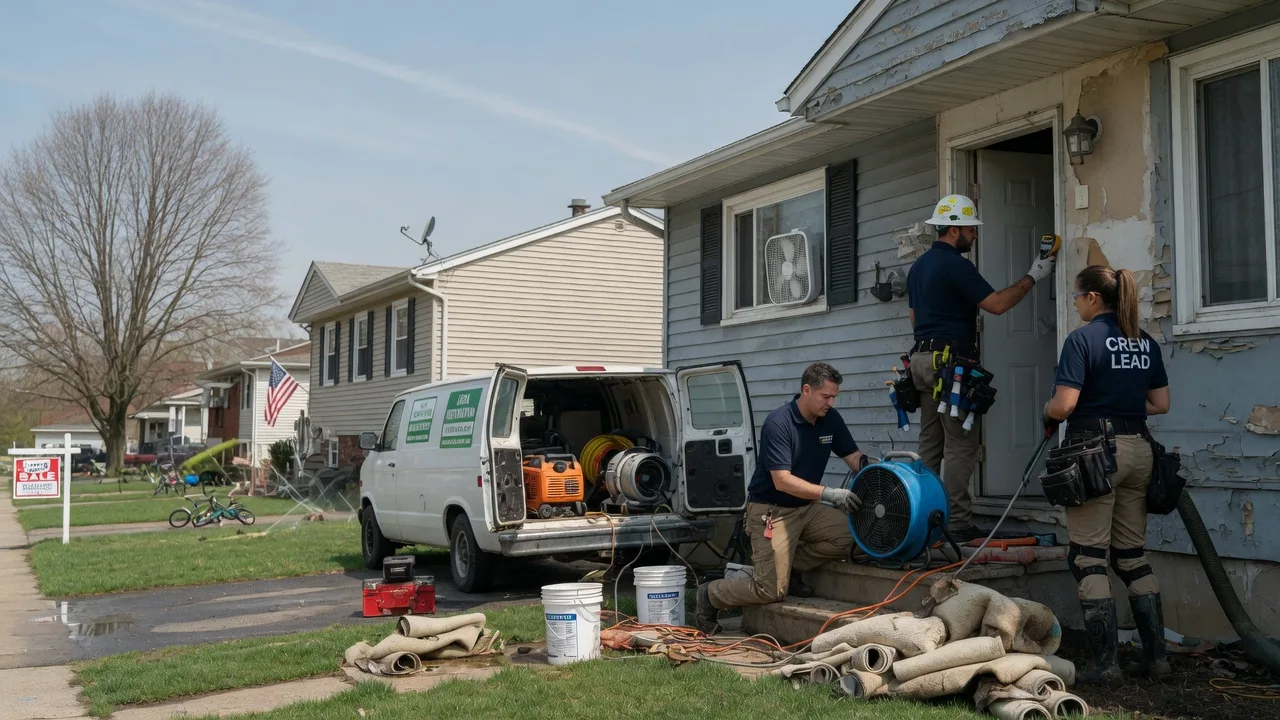 Flood Cleanup in Maxatawny, PA near me